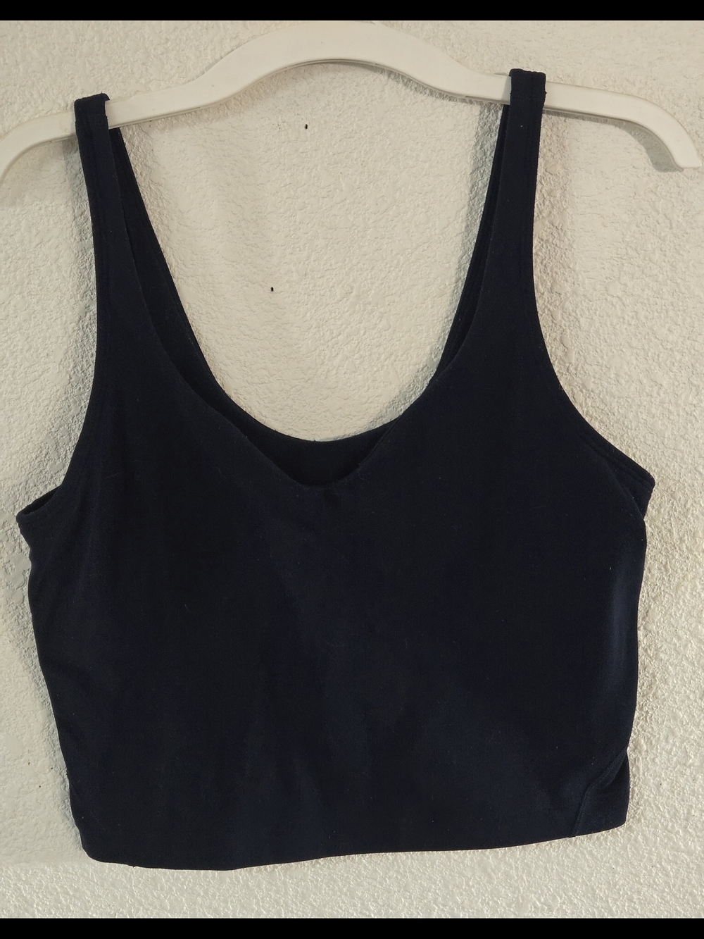 lululemon athletica Dark Blue Crop Top
